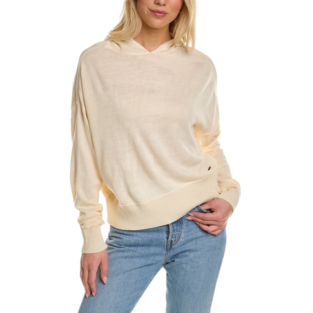 NWT n:Philanthropy‎ Women’s Sweater Hooded Sweater Ivory Fall Winter Cozy Warm